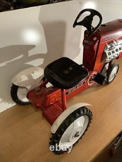 Rare! Vintage Antique Murray Super Diesel Trac Red Pedal Tractor