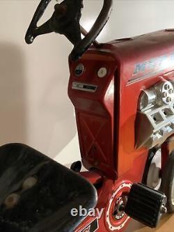 Rare! Vintage Antique Murray Super Diesel Trac Red Pedal Tractor