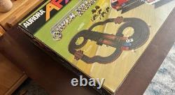 Rare Vintage Aurora AFX 8617 Super Rallye Set No Cars Box/Track Nice Shape