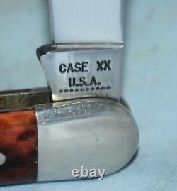 Rare Vintage Case XX Bone Whittler Knife 6383 1970 10 Dot Super Nice