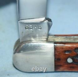 Rare Vintage Case XX Bone Whittler Knife 6383 1970 10 Dot Super Nice