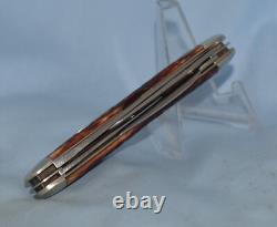 Rare Vintage Case XX Redbone Stockman Knife 64047 P 1940-64 Super Nice
