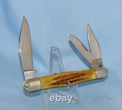 Rare Vintage Case XX Stag Whittler Knife 5383 1965-69 USA Super Nice