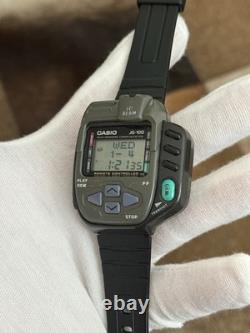 Rare Vintage Casio Super Cyber Cross JG-100 Men's Digital Game Watch JDM 1990s