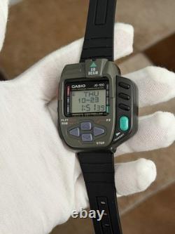 Rare Vintage Casio Super Cyber Cross JG-100 Men's Digital Game Watch JDM 1990s