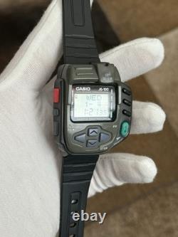 Rare Vintage Casio Super Cyber Cross JG-100 Men's Digital Game Watch JDM 1990s
