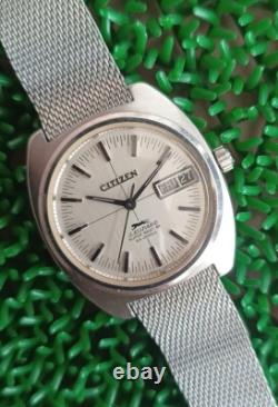 Rare Vintage Citizen Leopard Super Beat8 Original Dial Automatic 24 Jewels Watch