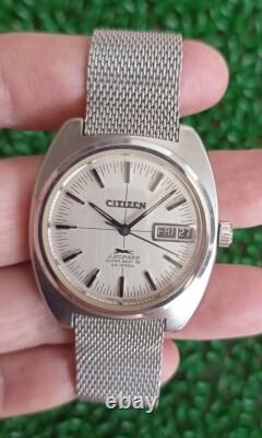 Rare Vintage Citizen Leopard Super Beat8 Original Dial Automatic 24 Jewels Watch