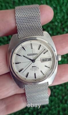 Rare Vintage Citizen Leopard Super Beat8 Original Dial Automatic 24 Jewels Watch