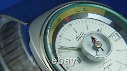 Rare Vintage Dalil Muslims Super Quartz Watch 1990s Swiss Made Men's Watch