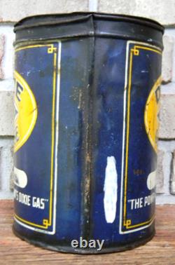 Rare Vintage Dixie Gas Super Axle Grease 5-Pound Can (AS-IS)