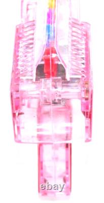 Rare Vintage KO Super Jet Ray Gun Transparent, Friction Motor, Sparks, Boxed