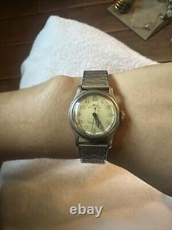 Rare Vintage Mido Multifort Super Automatic Military Watch World War II Era