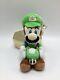 Rare Vintage Nintendo Super Mario Luigi Plush With One Up Mushroom Red Tag Edition