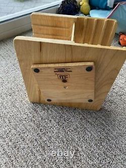 Rare Vintage Nintendo Wooden Revolving Storage Rack Good Condition Super Mario 3