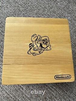 Rare Vintage Nintendo Wooden Revolving Storage Rack Good Condition Super Mario 3