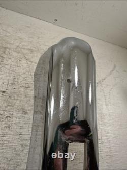Rare Vintage Pair New Ford Super Deluxe Chrome Bumper Guards NOS Rat Rod