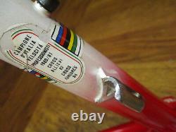 Rare Vintage Paletti Super Prestige Columbus Slx Steel Lugged Bike Frame Set 57