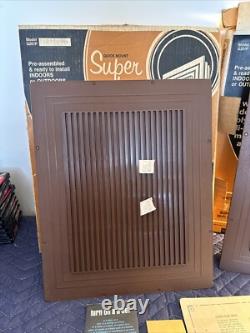 Rare Vintage Poly-planar Super Thin Hi Fi Speakers New Old Stock