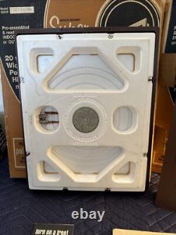 Rare Vintage Poly-planar Super Thin Hi Fi Speakers New Old Stock