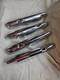 Rare Vintage Set Of 4 New Ford Super Deluxe Chrome Bumper Guards NOS