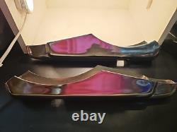 Rare Vintage Set Of 4 New Ford Super Deluxe Chrome Bumper Guards NOS