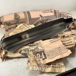 Rare Vintage Set Of 4 New Ford Super Deluxe Chrome Bumper Guards NOS