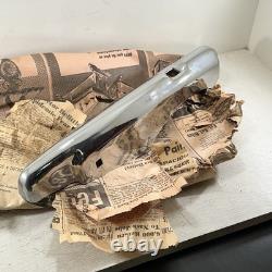 Rare Vintage Set Of 4 New Ford Super Deluxe Chrome Bumper Guards NOS