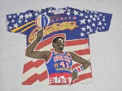 Rare Vintage Shirt Harlem Globetrotters Size L All Sport Made In Usa Super Rare