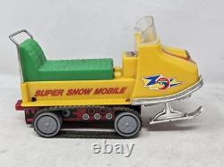 Rare Vintage Ski Doo Durham Toy Super Snowmobile Wind Up As Is Made In Japan