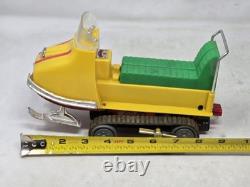 Rare Vintage Ski Doo Durham Toy Super Snowmobile Wind Up As Is Made In Japan