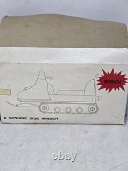 Rare Vintage Ski Doo Durham Toy Super Snowmobile Wind Up As Is Made In Japan