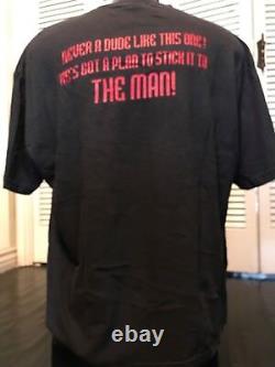Rare Vintage Super Fly Movie Promo Shirt Size XL Pimp Gangster Rap
