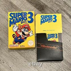 Rare! Vintage Super Mario Bros 3 EUROPA complete CIB nintendo nes Wata VGA