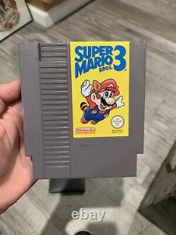 Rare! Vintage Super Mario Bros 3 EUROPA complete CIB nintendo nes Wata VGA
