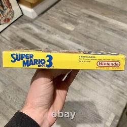 Rare! Vintage Super Mario Bros 3 EUROPA complete CIB nintendo nes Wata VGA