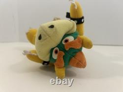 Rare Vintage Toysite Super Mario BOWSER 8 Poseable Plush Toy Nintendo (READ)
