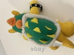 Rare Vintage Toysite Super Mario BOWSER 8 Poseable Plush Toy Nintendo (READ)