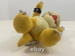 Rare Vintage Toysite Super Mario BOWSER 8 Poseable Plush Toy Nintendo (READ)