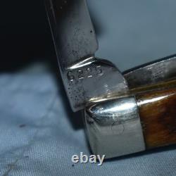 Rare Vintage W R Case & Sons 2nd Cut Bone Coke Knife 6225 1905-14 Super Nice
