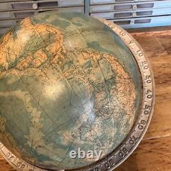 Rare Vintage Watanabe Teaching Tools Manufacturing Globe Globe super rare