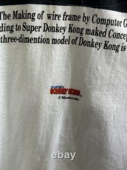 Rare! Vintage the making of super Donkey Kong Video Games Promo tee