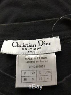 Rare Vtg Christian Dior by John Galliano Dior Disco Rainbow Top XS