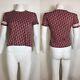 Rare Vtg Christian Dior by John Galliano Red Trotter Monogram Top XS