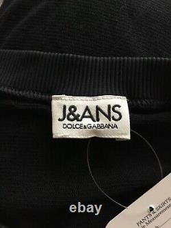 Rare Vtg Dolce & Gabbana Jeans Virgin Mary Sheer Black Mesh Top S