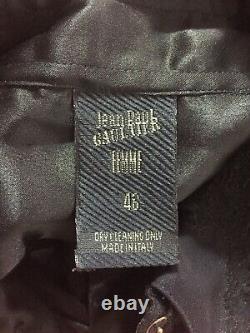 Rare Vtg Jean Paul Gaultier 90s Black Sheer Top XL