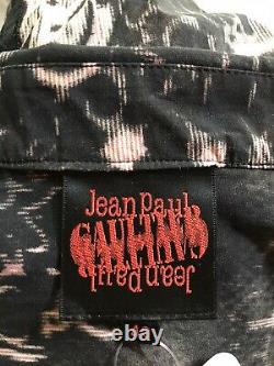 Rare Vtg Jean Paul Gaultier Black & Pink Top S
