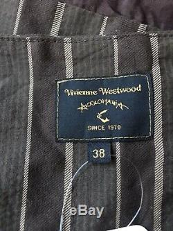 Rare Vtg Vivienne Westwood Brown Corset Style Top XS