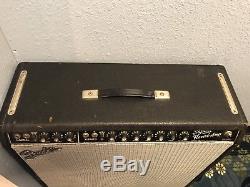 Rare all original 1966 Fender Super Reverb Blackface 4x10 Amplifier Vintage