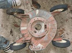 Rare vintage jacobsen Niwer Deck engine 2 Stroke Orange Super Rare Usa